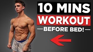 10 MIN BODYWEIGHT WORKOUT NO EQUIPMENT HOME WORKOUT [upl. by Airual]