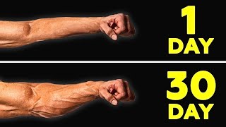 Bigger Forearms Workout  At Home amp Exercises With Dumbbells [upl. by Llered879]