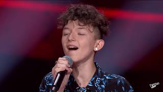 Marcin Maciejczak  quotDłońquot  Przesłuchania w ciemno  The Voice Kids Poland 3 [upl. by Zalea]