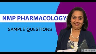 NMP Pharmacology Sample questions [upl. by Vine]