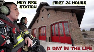 First 24 Hours in a New Fire Station  A Day in the Life [upl. by Emlen]