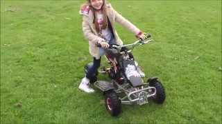 50cc Mini Quad Bike [upl. by Anaiek]