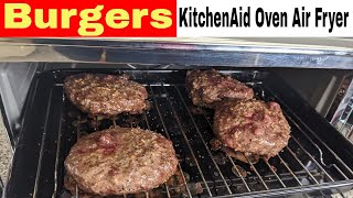 Cooking Burgers in the Air Fryer Oven [upl. by Yllas911]