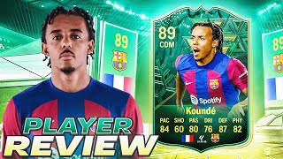 👀89 WINTER WILDCARDS KOUNDE PLAYER REVIEW  EA FC 24 ULTIMATE TEAM [upl. by Idnal]