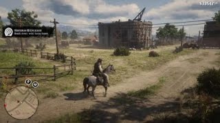 Red Dead Redemption 2  Van Horn to Blackwater easy route [upl. by Nissa]