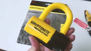 Kryptonite Series 4 Disc Lock Review [upl. by Eerehs]