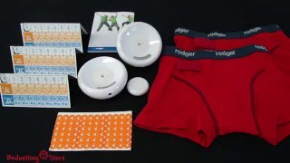 NEW Rodger Wireless Bedwetting Alarm System  Bedwetting Store [upl. by Heilner]