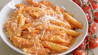 Rose Pasta Recipe  Pink Sauce Pasta  Creamy Tomato Pasta [upl. by Ala]