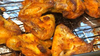 Crispy Oven Baked Chicken Wings Recipe  Baked Chicken Recipe [upl. by Lejeune]