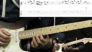 Jimi Hendrix  Crosstown Traffic  Rock Guitar Lesson with Solo and TABS [upl. by Lewis]