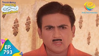 Taarak Mehta Ka Ooltah Chashmah  Episode 793  Full Episode [upl. by Refotsirk]