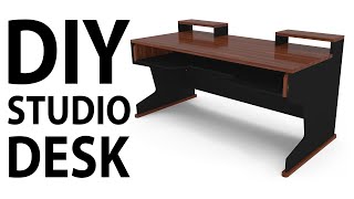 Ultimate DIY Home Studio Desk [upl. by Orian]