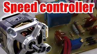 Easy circuit How to make AC Motor Speed Controller Part 1 [upl. by Krisha]