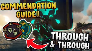 How to get ALL the Through and Through Commendations in Sea of Thieves Commendation Completionists [upl. by Nomra120]