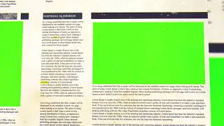 Green Screen  News paper slideshow transitions [upl. by Aitsirhc]