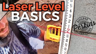 Laser Level Basics  How To use a laser level [upl. by Steffen]