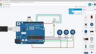 Simulador de arduino  Tinkercad Circuits  Ardugeek [upl. by Leid77]