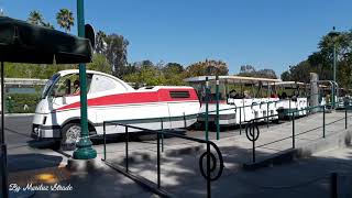 Disneyland Tram Ride And Monorail [upl. by Africa322]