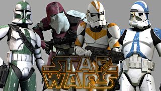 All Clone Corps Legions amp Battalions  Star Wars Explained [upl. by Bulley829]