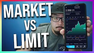 Market Order vs Limit Order EXPLAINED investing for beginners [upl. by Avlasor738]