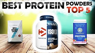 Top 5 BEST Protein Powders of 2024  STOP WASTING EFFORT [upl. by Lyrret779]