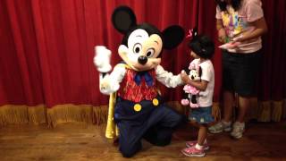 Meeting Talking Mickey Mouse at Disney World [upl. by Loree925]