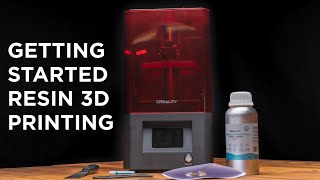 Getting Started Resin 3D Printing  Creality LD002H [upl. by Elianora]