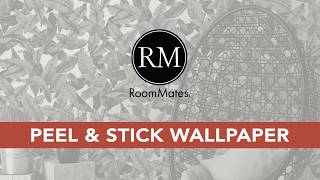 WOW Your Walls  Peel and Stick Wallpaper by RoomMates [upl. by Parsaye82]