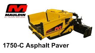 Mauldin 1750C Asphalt Paver Walkaround [upl. by Dowzall]