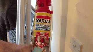 Soudal Insulation Expanding Foam Review  Any good [upl. by Ogawa]