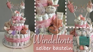 Windeltorte Selber Basteln [upl. by Adolphe]