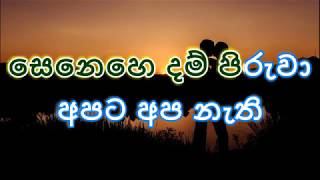 Duras Wannata Sithana Hama Wita karaoke without voice  දුරස් වන්නට [upl. by Fraya]