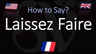 How to Pronounce Laissez Faire CORRECTLY English American French Pronunciation [upl. by Ever764]