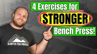 Bench Press Accessory Lifts 4 Exercises For STRONGER Bench Press [upl. by Jezabel]