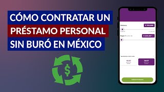 Cómo Contratar un Préstamo Personal sin Buró de Crédito en México  Online y Presencial [upl. by Hsaniva]