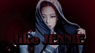 JENNIE  like JENNIE Official Lyric Video [upl. by Llennod]