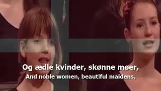 National Anthem of Denmark  quotDer er et Yndigt Landquot [upl. by Topper283]