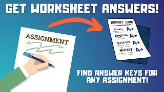 How to Get Answers to ANY Worksheet  Find Assignment Answer Keys 2025 [upl. by Welford591]