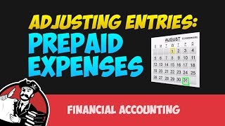 Adjusting Entries for Prepaid Expenses Financial Accounting Tutorial 20 [upl. by Orabel261]