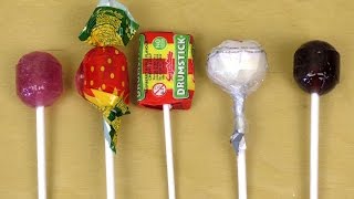 Lollipops from the United Kingdom Kidz Lollies [upl. by Annayram]