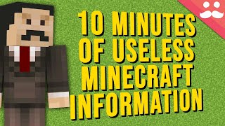 10 Minutes of Useless information about Minecraft [upl. by Yeslek553]