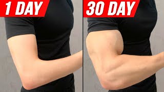 Get Bigger Arms In 30 DAYS   Home Workout [upl. by Agate117]