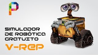 SIMULADOR de ROBÓTICA  GRATIS  ✅ ► VREP [upl. by Irrehs]