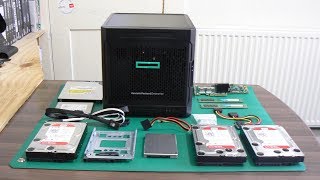 HPE Proliant MicroServer Gen10  Upgrade [upl. by Enail999]