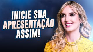 Como começar uma apresentação  Fernanda de Morais [upl. by Haimarej]