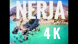 Nerja 4K  Andalusia  Spain  🚤⛱🏝 [upl. by Ellatnahc]