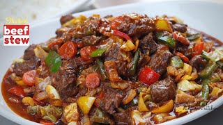 How to make the best Beef And vegetable stew Tasty Beef Sauce [upl. by Perkoff]