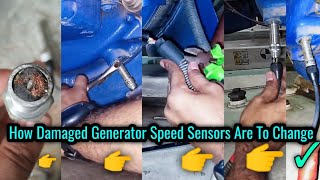 SPEEDRPM Sensor Of a Generator  How To Change [upl. by Desmond]