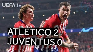 ATLÉTICO 20 JUVENTUS UCL HIGHLIGHTS [upl. by Assirk]