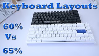 Keyboard Size Comparison 60 vs 65  Which is Right for You [upl. by Avilo909]